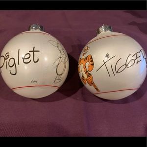 Tigger & Piglet Ornaments